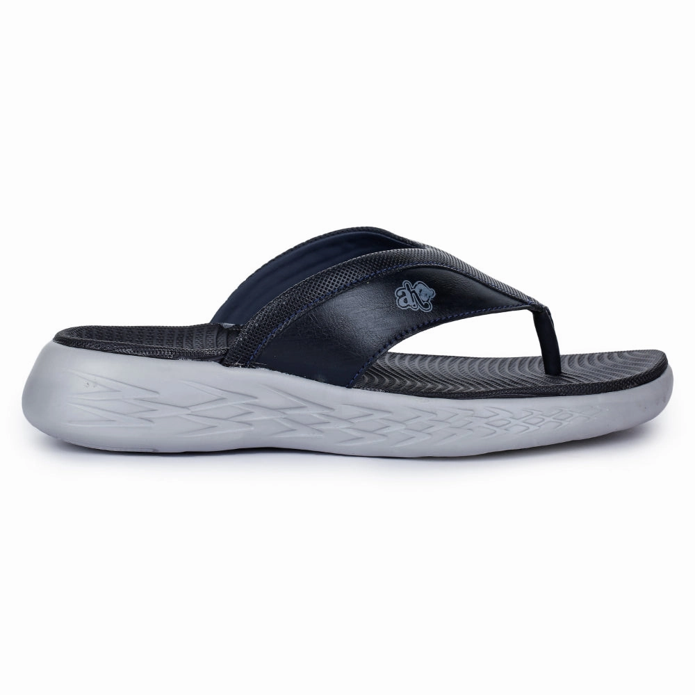 Sandals Open Toe Coolers Casual Navy Blue Flip-Flop For Men IMPACT-6 By Liberty