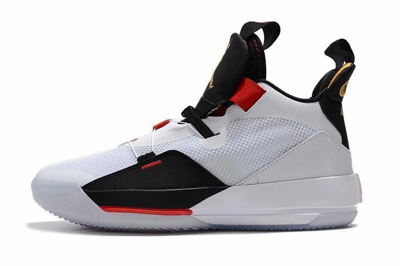 Nike Air Jordan 33 White Black Red Men Shoes Sale Size US 7,8,8.5,9.5,10,11,12 Rarest Shoes Nike