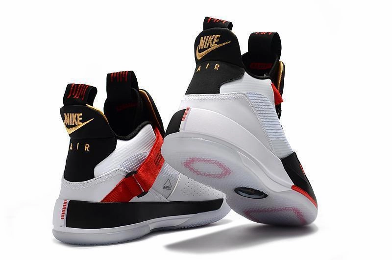 Nike Air Jordan 33 White Black Red Men Shoes Sale Size US 7,8,8.5,9.5,10,11,12 Shoes Nikes