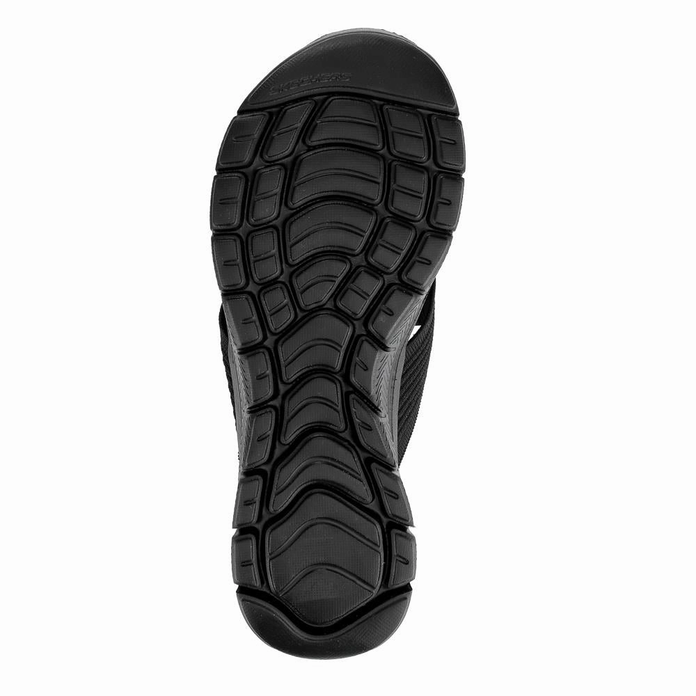 Skechers Flex Appeal 4.0 Sport Sandals - SKE41069 / 327 371 - Black Sandals Grande Antigua Resort Spa