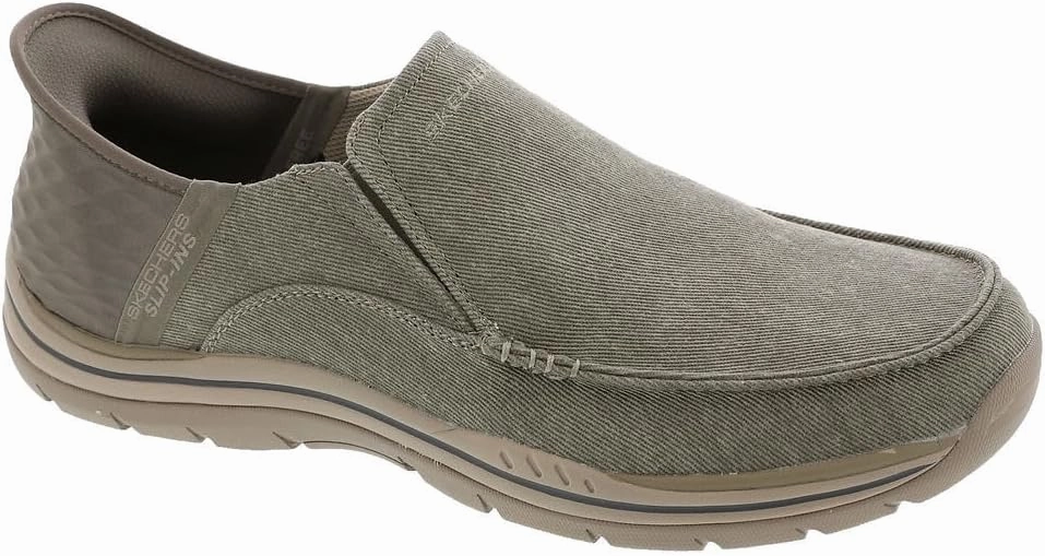 Skechers Men's Expected Cayson Hands Free Slip in Best Backpacking Hiking Shoes