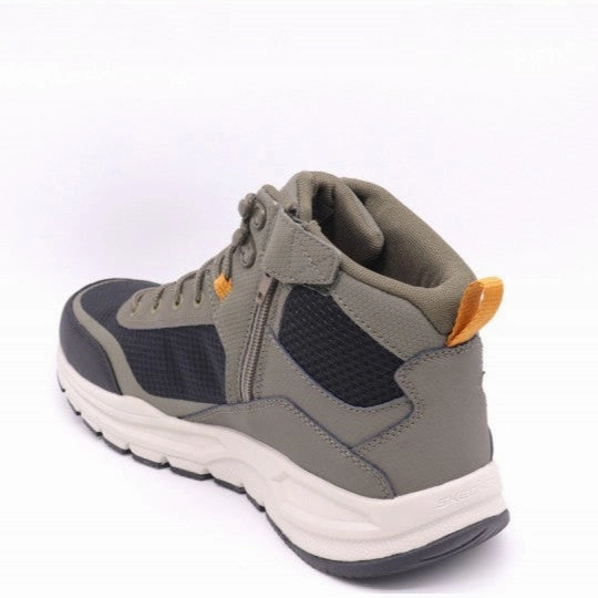 Skechers scarpa da Trail da uomo Escape Plan 2.0 Woodrock 51705 OLBK verde oliva-nero Trail Tunning Shoes