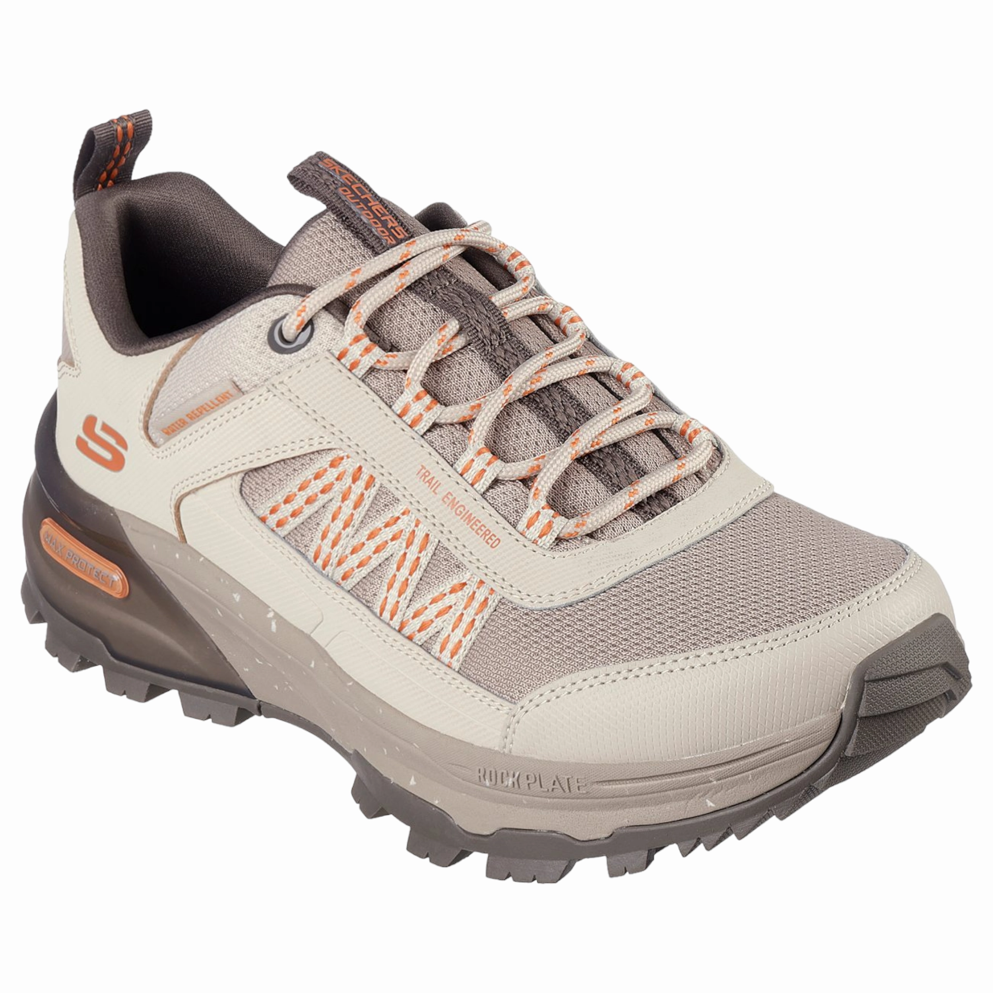 Skechers Women's 180201 Max Protect Legacy Gray Charcoal Hiking Shoes Horse Shoe Trail Pa
