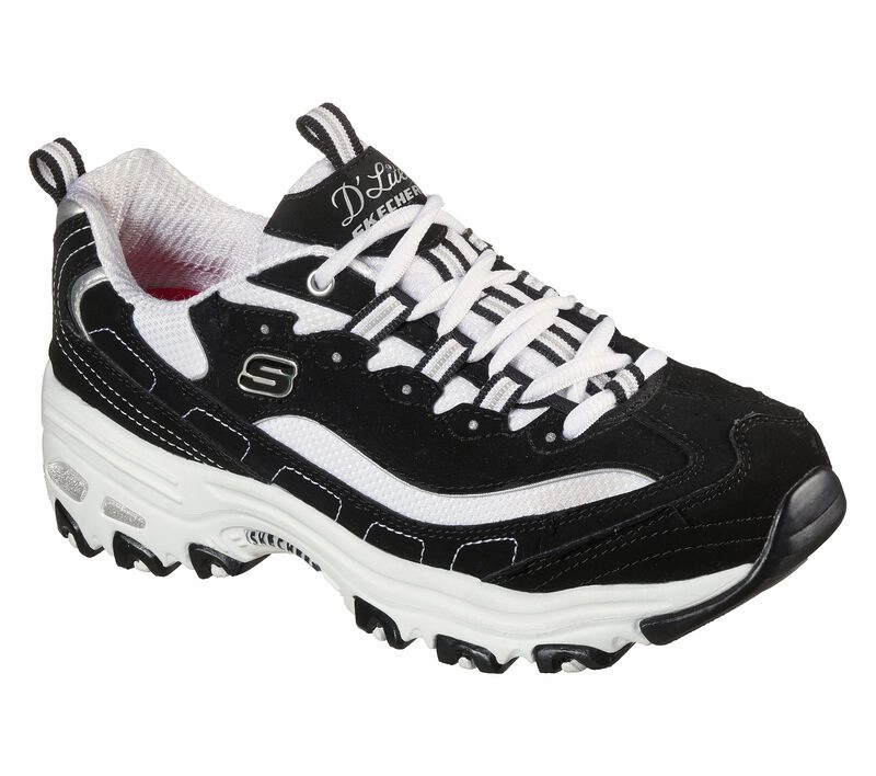 Skechers Women's D'Lites Biggest Fan Athletic Sneakers Best Outdoor Shoes