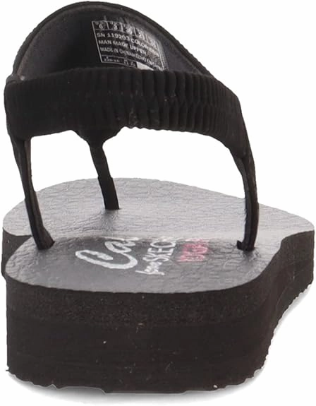 Skechers Women's Meditation Sweet Rock Images Of Flip Flops On The Beach