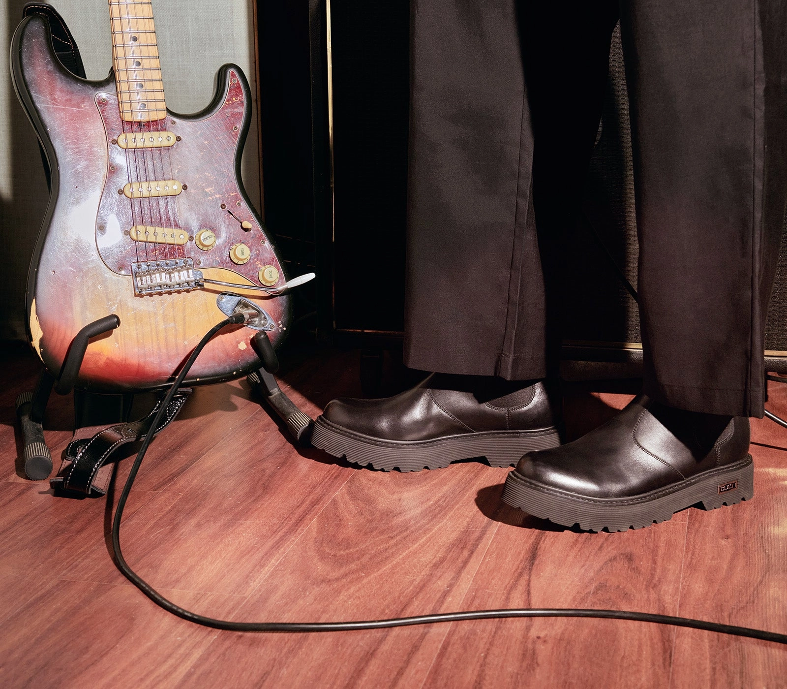 Spiked Toe Combat Boots SLASH 3193