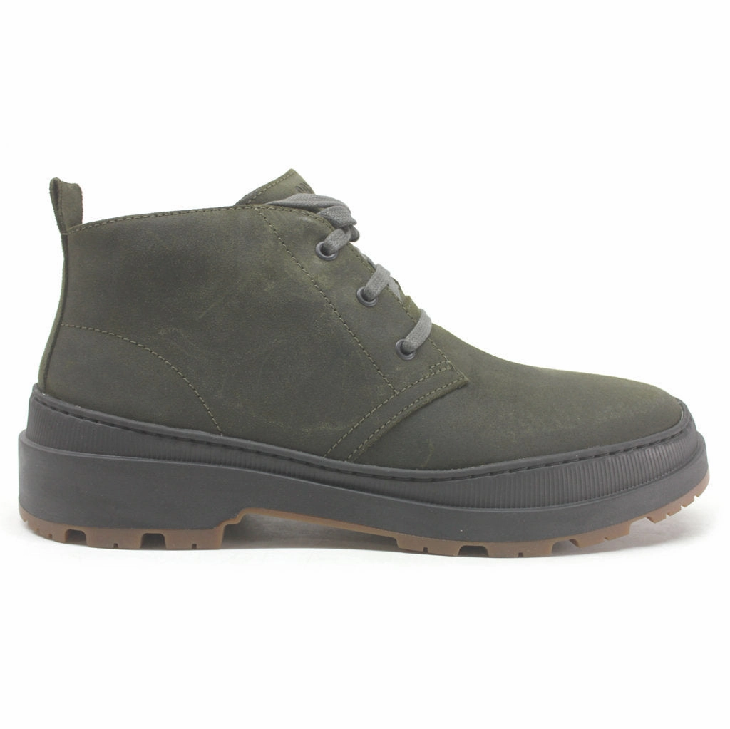 Ankle Heel Boots Camper Brutus Trek Nubuck Leather Men's Boots