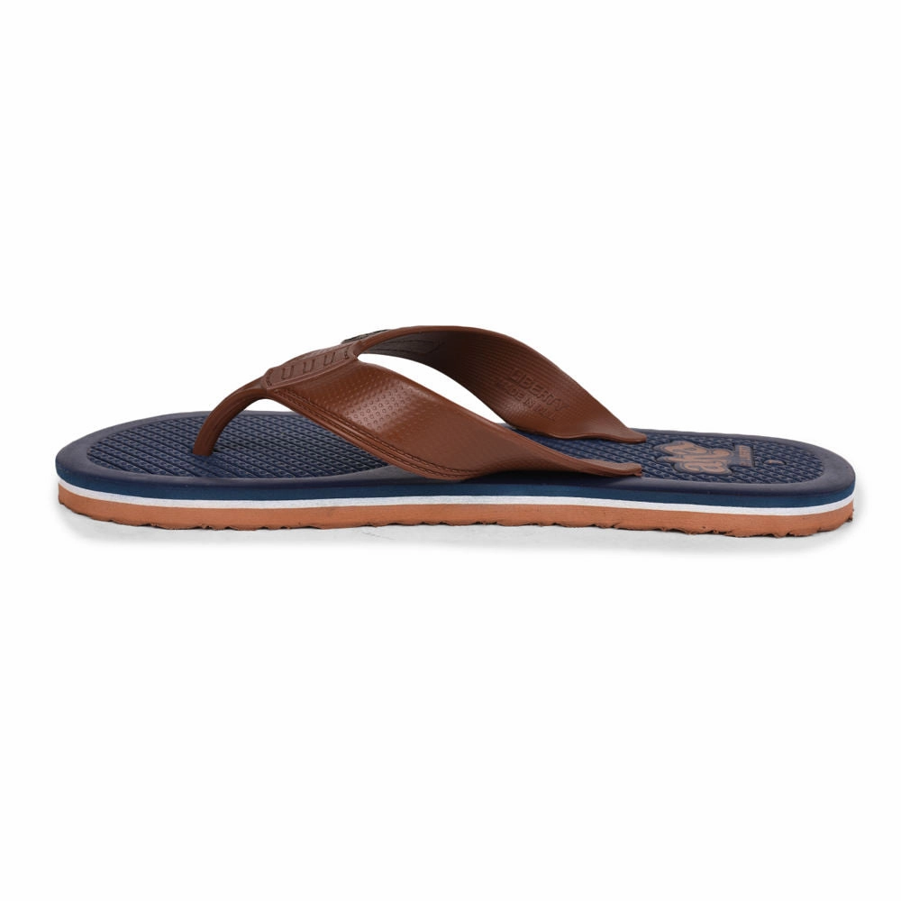 A-HA Casual Navy Blue Flip-Flops For Men HARRISON By Liberty Raiders Flip Flops