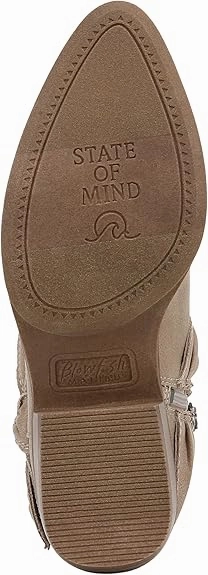 Blowfish Malibu Women's Rally Western Ankle Bootie Ankle High Heel Boots