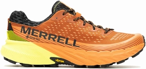 Best Trail Shoes For Long Hikes Merrell Agility Peak 5 GORE-TEX Mens Trail Running Shoes - Orange