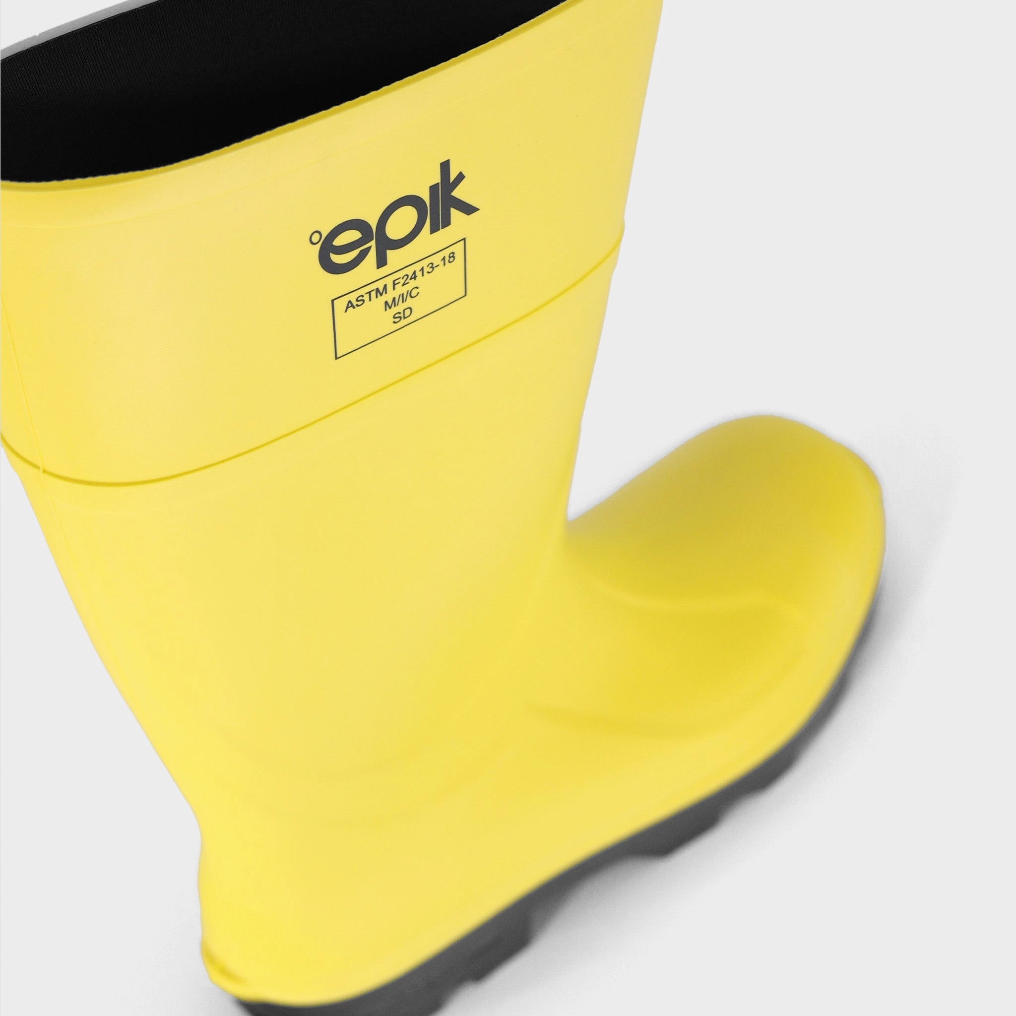 Tread Safety Boot Rain Boots With Fur