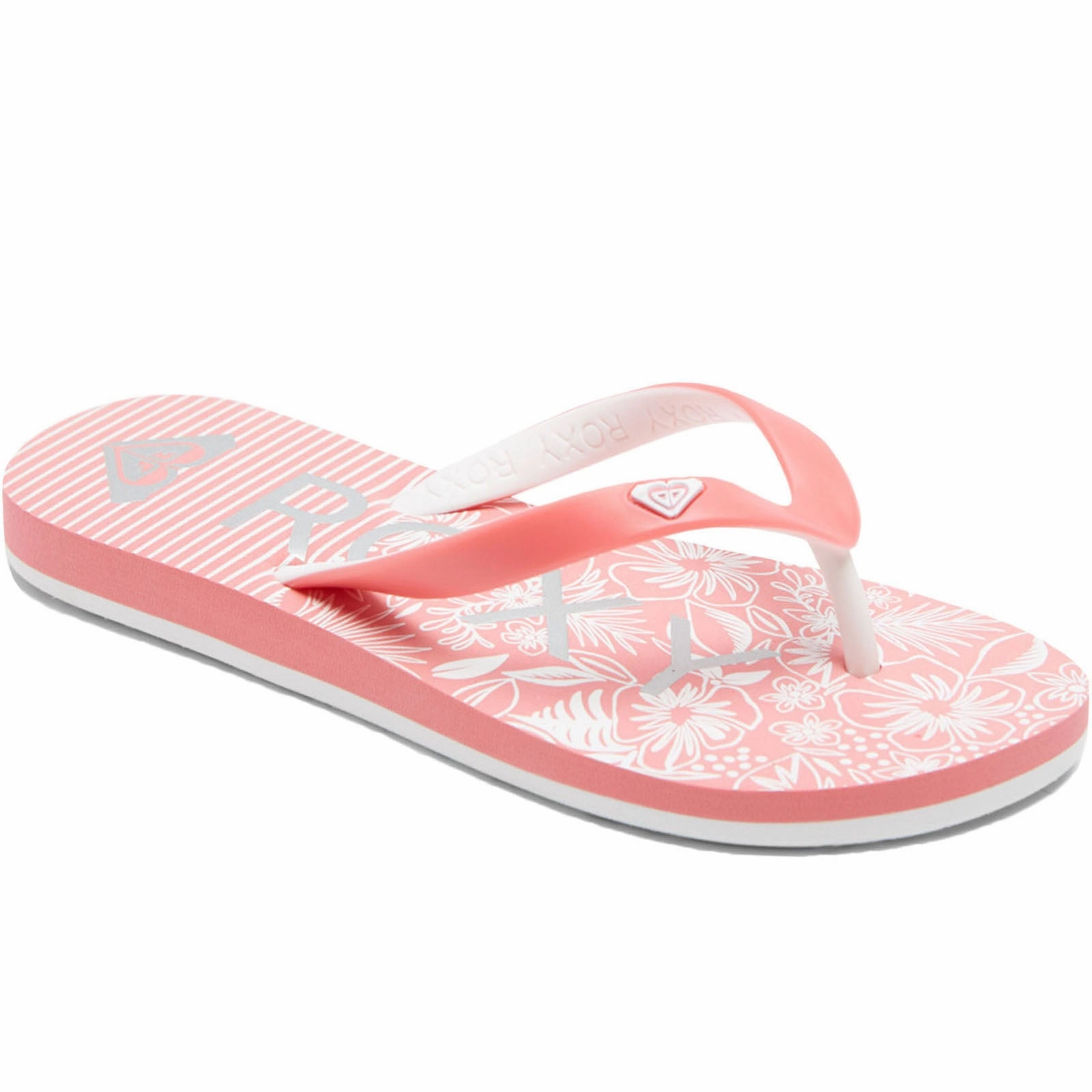 Splendid Flip Flops Roxy Kids Tahiti Floral Sandals Flip Flops