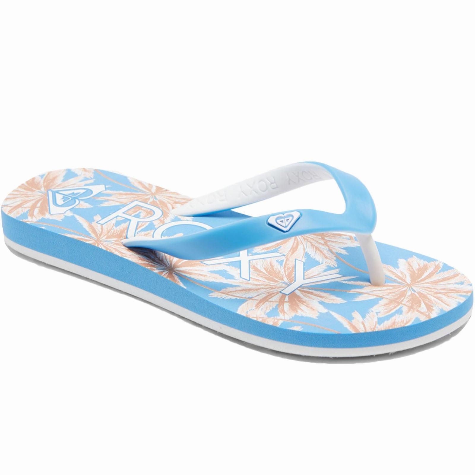 Stability Flip Flops Roxy Kids Tahiti Floral Sandals Flip Flops