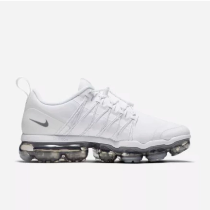 Nike Automatic Lacing Shoes Nike Air Vapormax Run Utility White Shoes Sneakers Men Sale Size US 7, 8, 8.5, 9, 10, 11