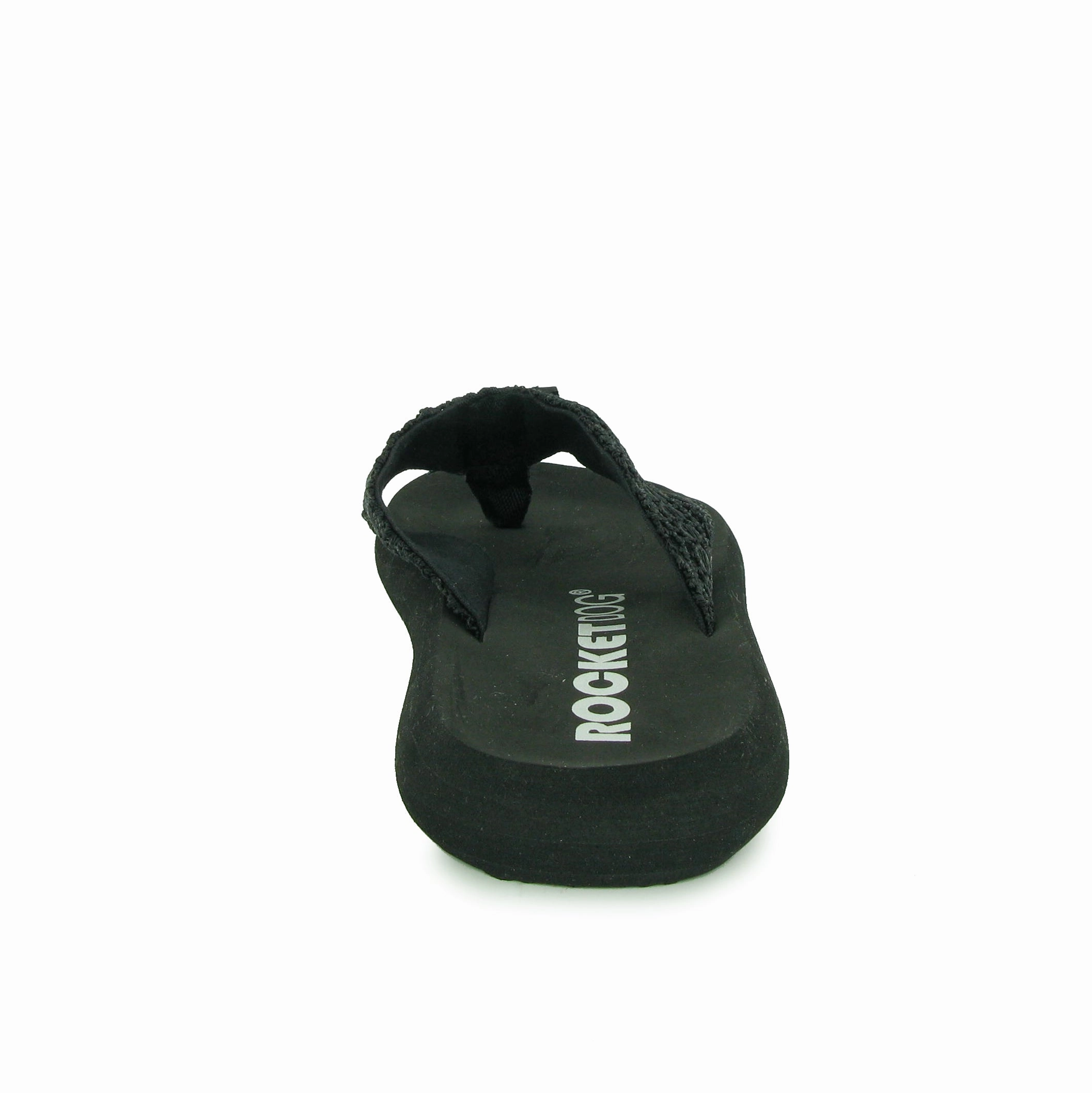 Spotlight Black Crochet Flip-Flops Local Flip Flops