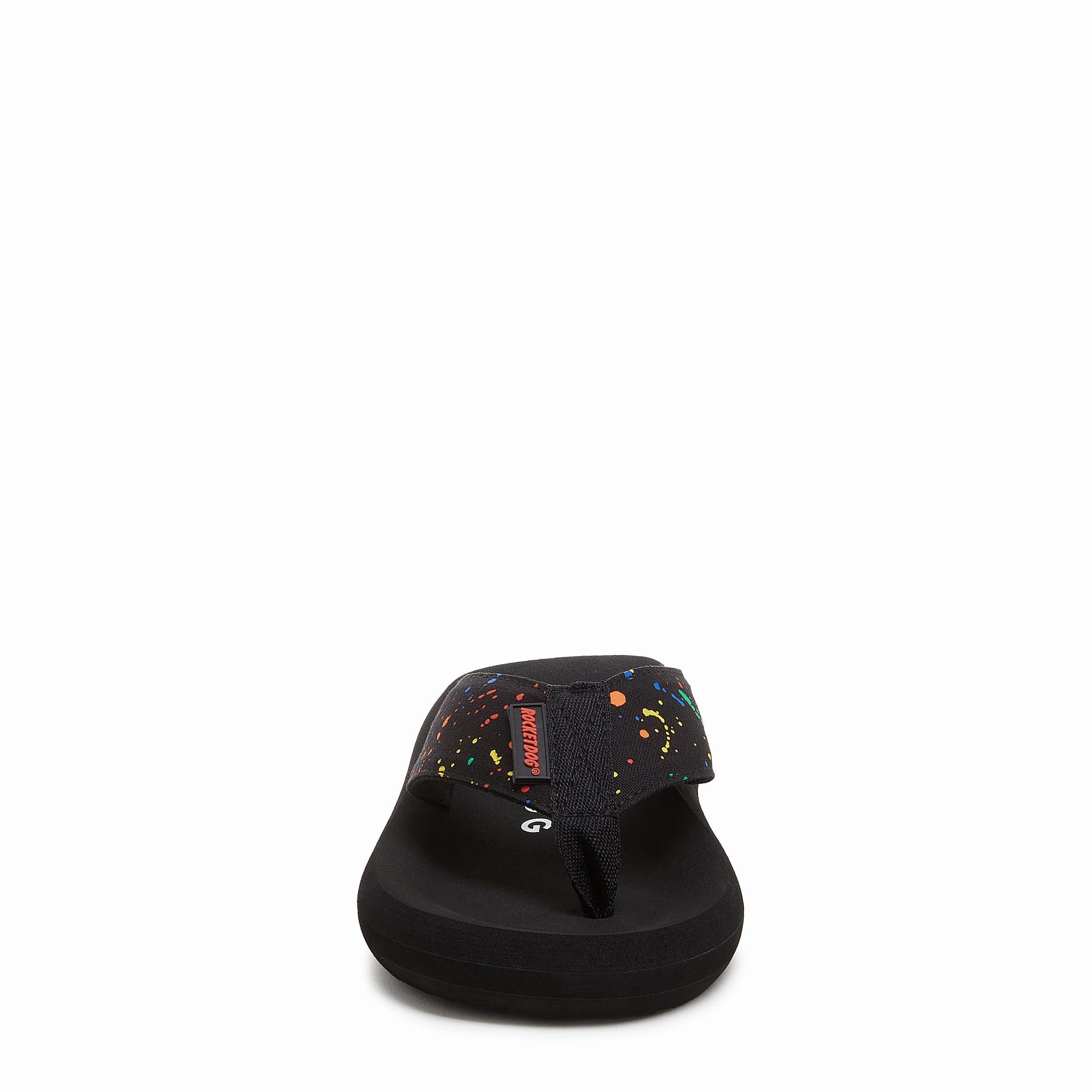 Spotlight Black Multi Flip-Flops Assorted Flip Flops