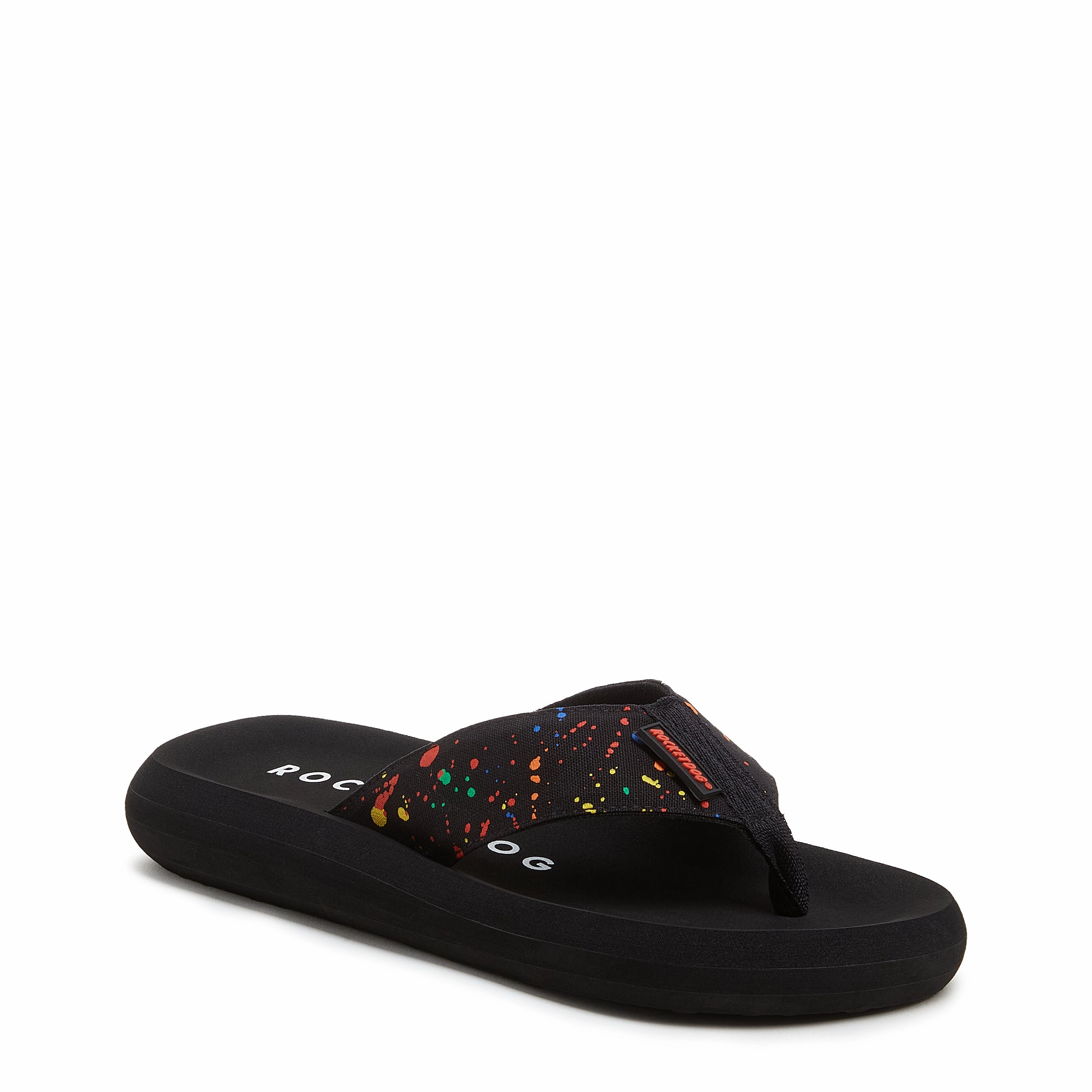 Spotlight Black Multi Flip-Flops Warm Flip Flops