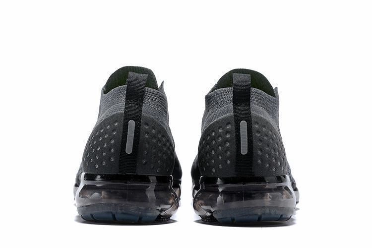 Nike Air Vapormax Moc 2 Grey Black Shoes Sneakers Men Sale Size US 7, 8, 8.5, 9, 10, 11 Nike No Lace Shoes