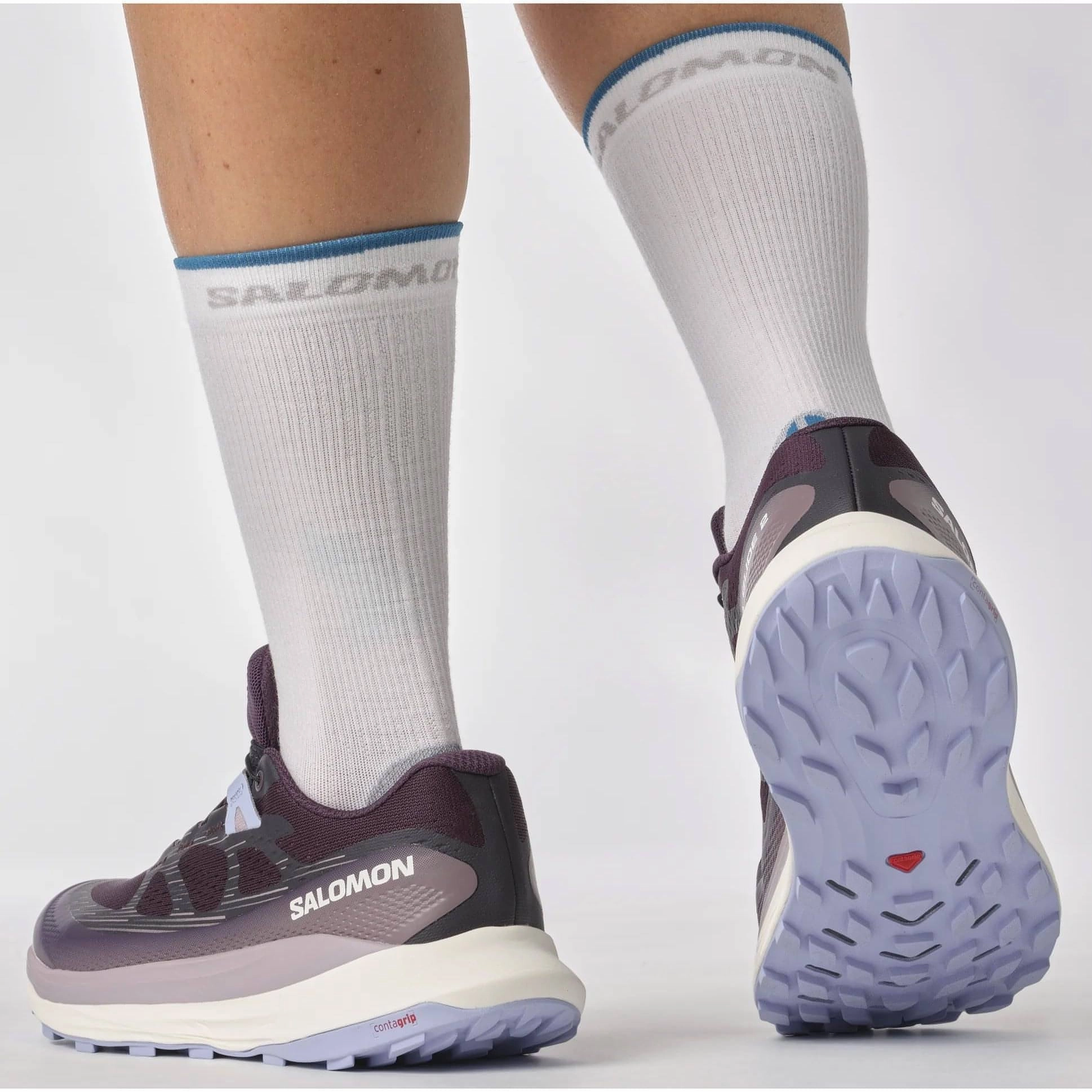 Salomon Ultra Glide 2 Womens Trail Running Shoes - Purple Ultramarathon Trail Shoes