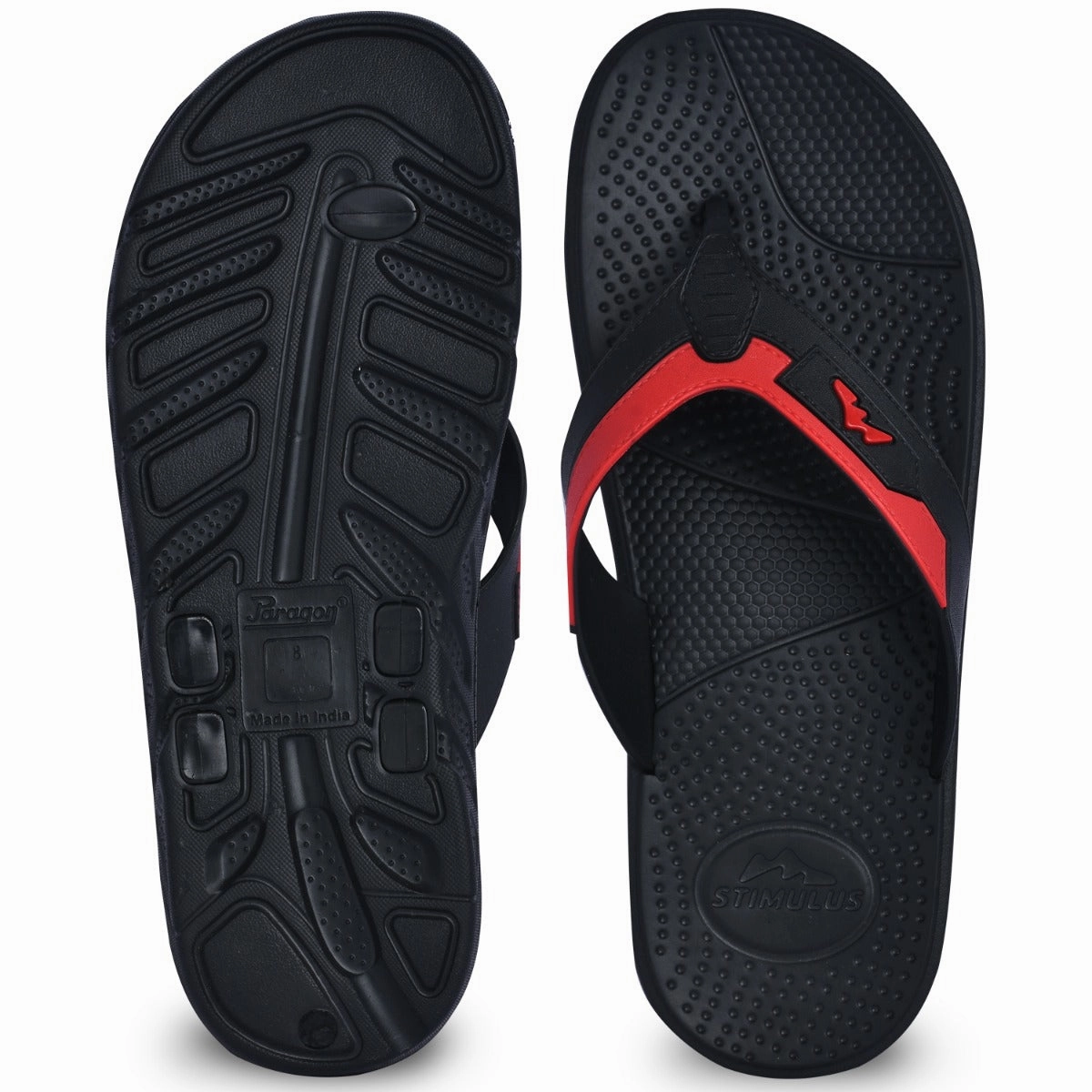 Paragon EVK3406G Men Stylish Lightweight Flipflops | Casual & Comfortable Daily-wear Slippers for Indoor & Outdoor | For Everyday Use Japanese Flip Flops