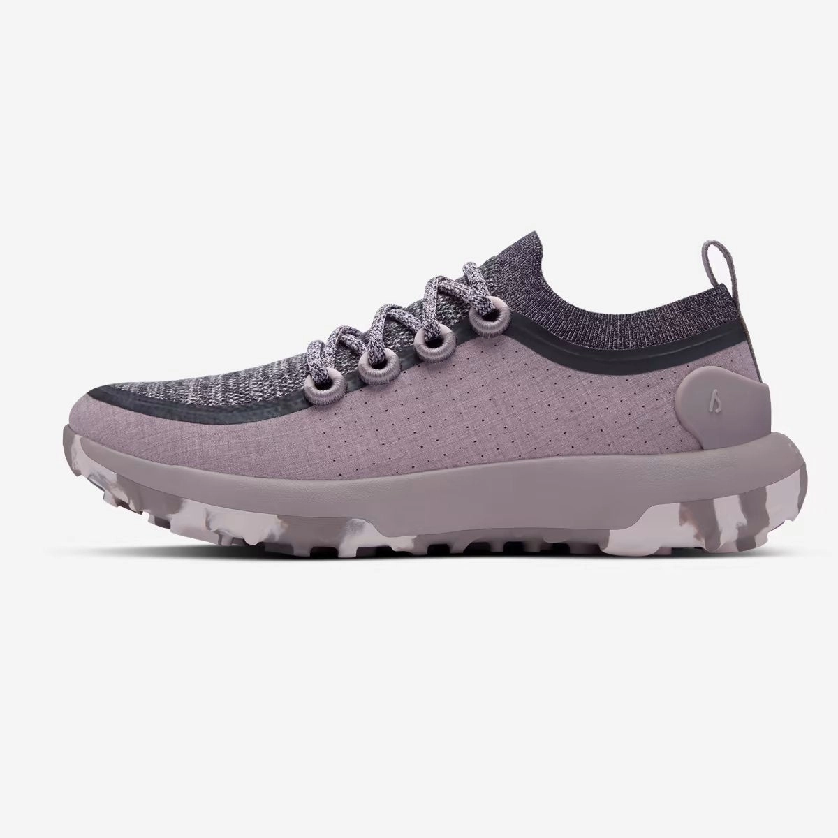 Good Trail Running Shoes For Wide Feet Allbirds Trail Runners SWT - Hazy Pink (Hazy Mauve Sole)