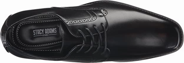 STACY ADAMS Men's Ardell Slip Resistant Plain Toe Oxford Goro Hiking Shoes