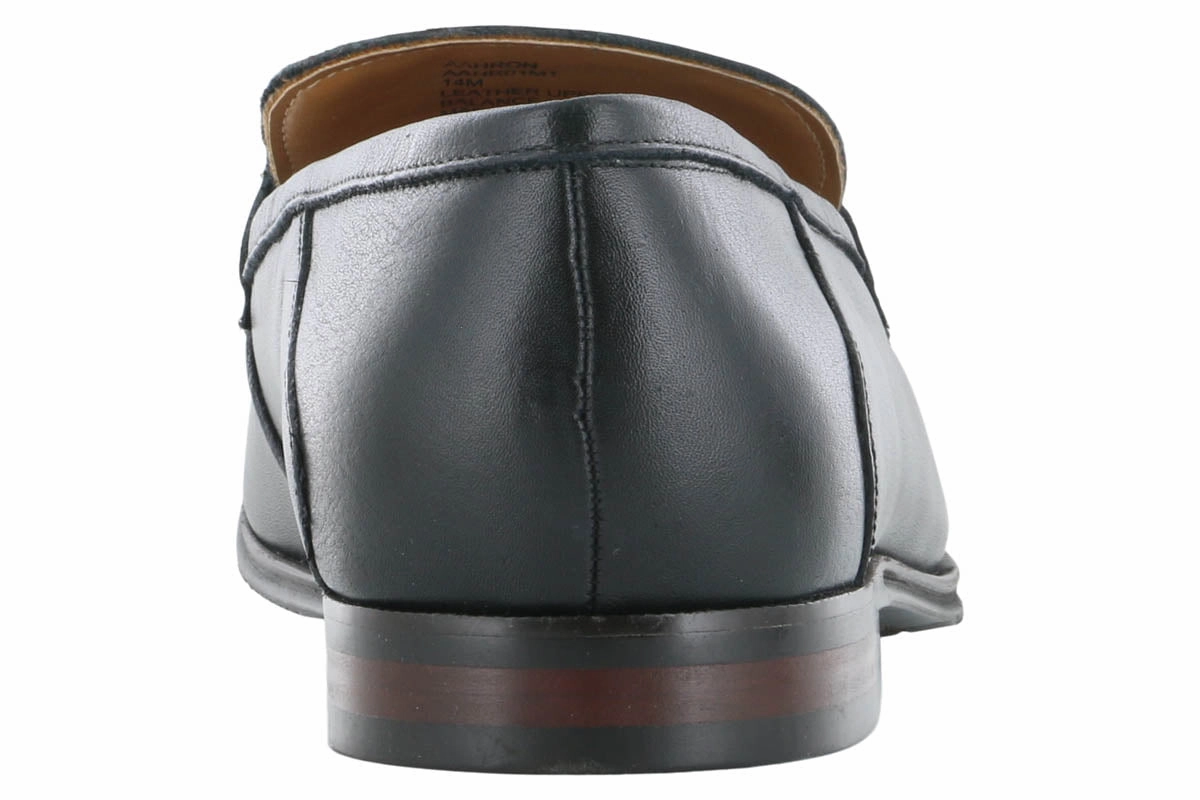 For Walking Best Walking Shoe Best Steve Madden Aahron Black Leather Dress Loafer