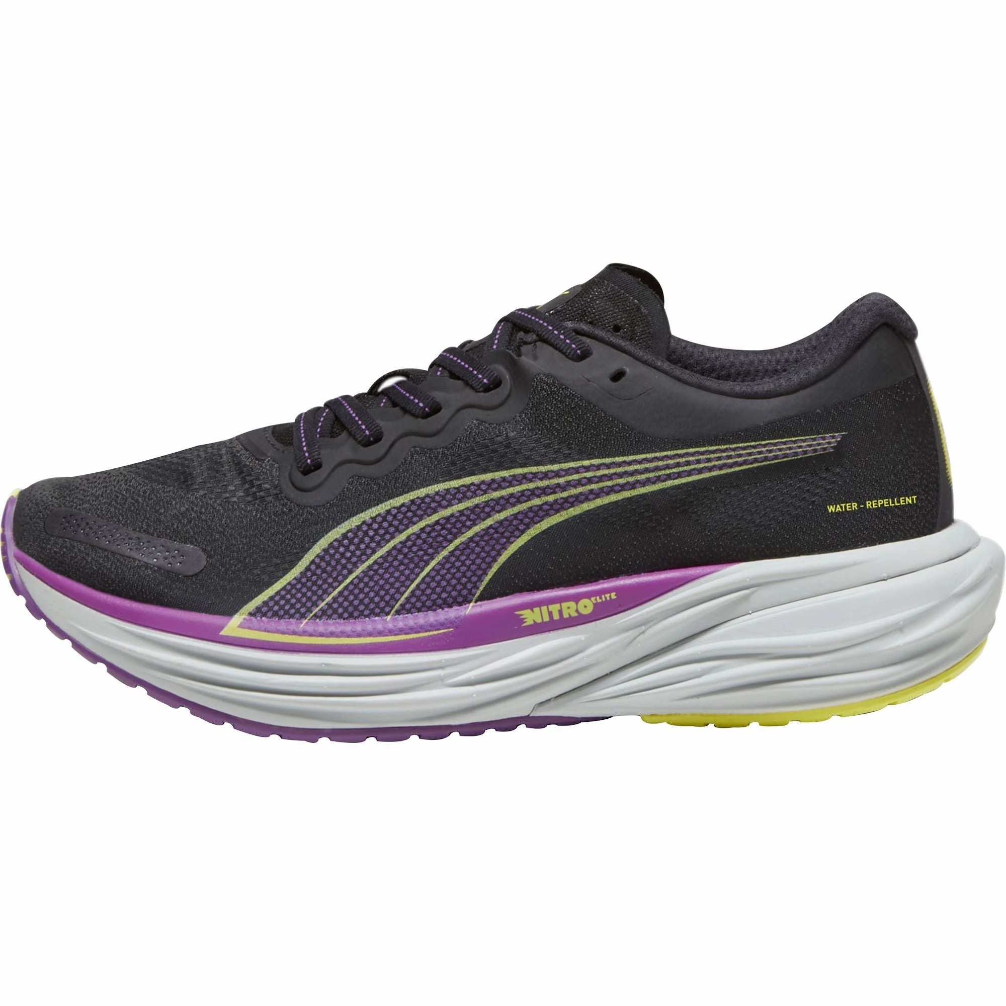 Cameron Hanes Trail Shoes Puma Deviate Nitro 2 WTRepel Womens Running Shoes - Black