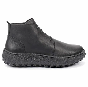 Crystal Ankle Boots Camper Ground Calfskin Leather Men's Ankle Boots