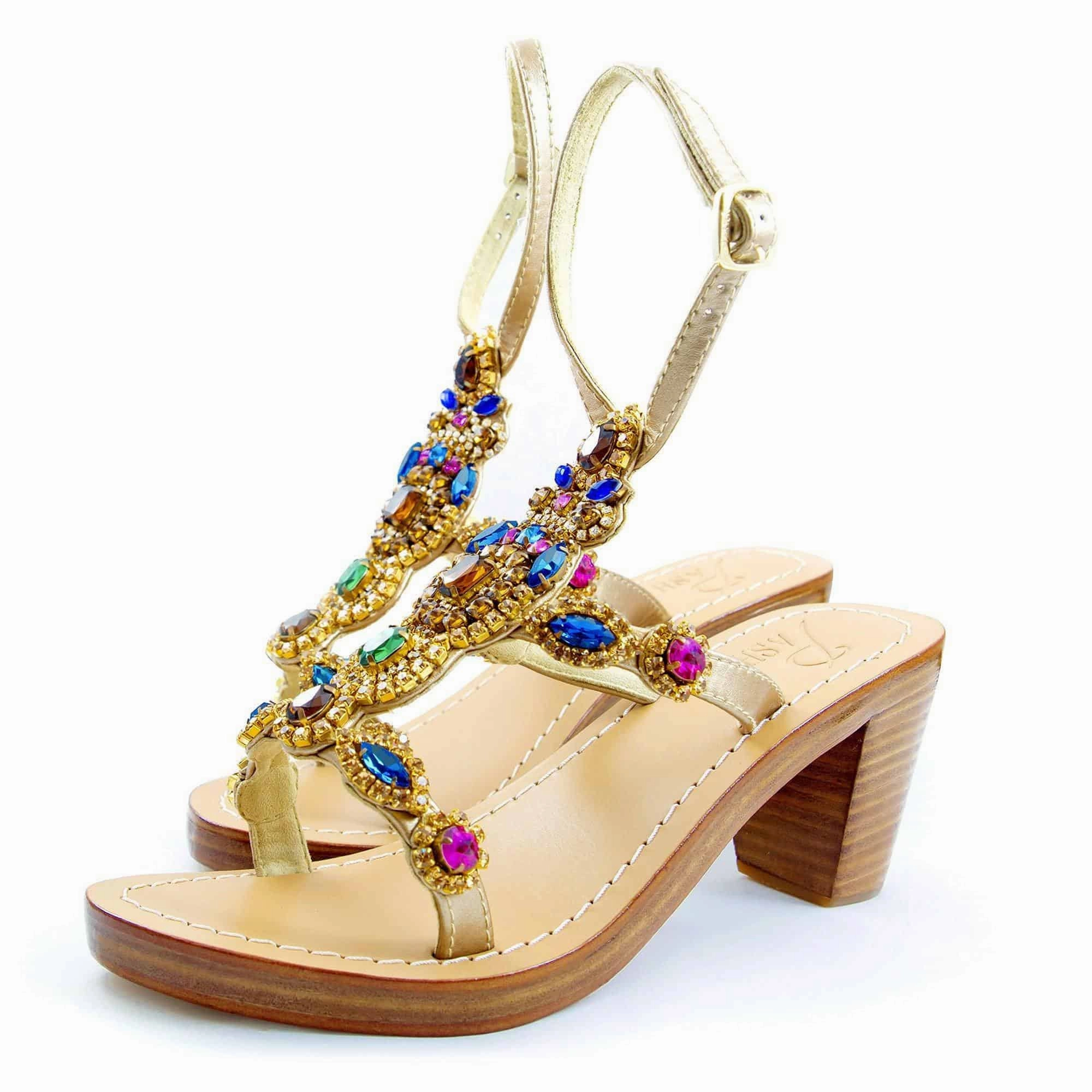 NOIR Madrid Big Buckle Sandals