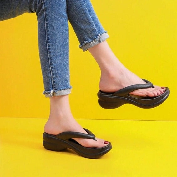 Run In Flip Flops Suavia air flipflop