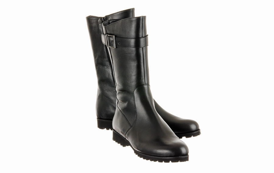 Waterproof Biker Boots Via Luxe