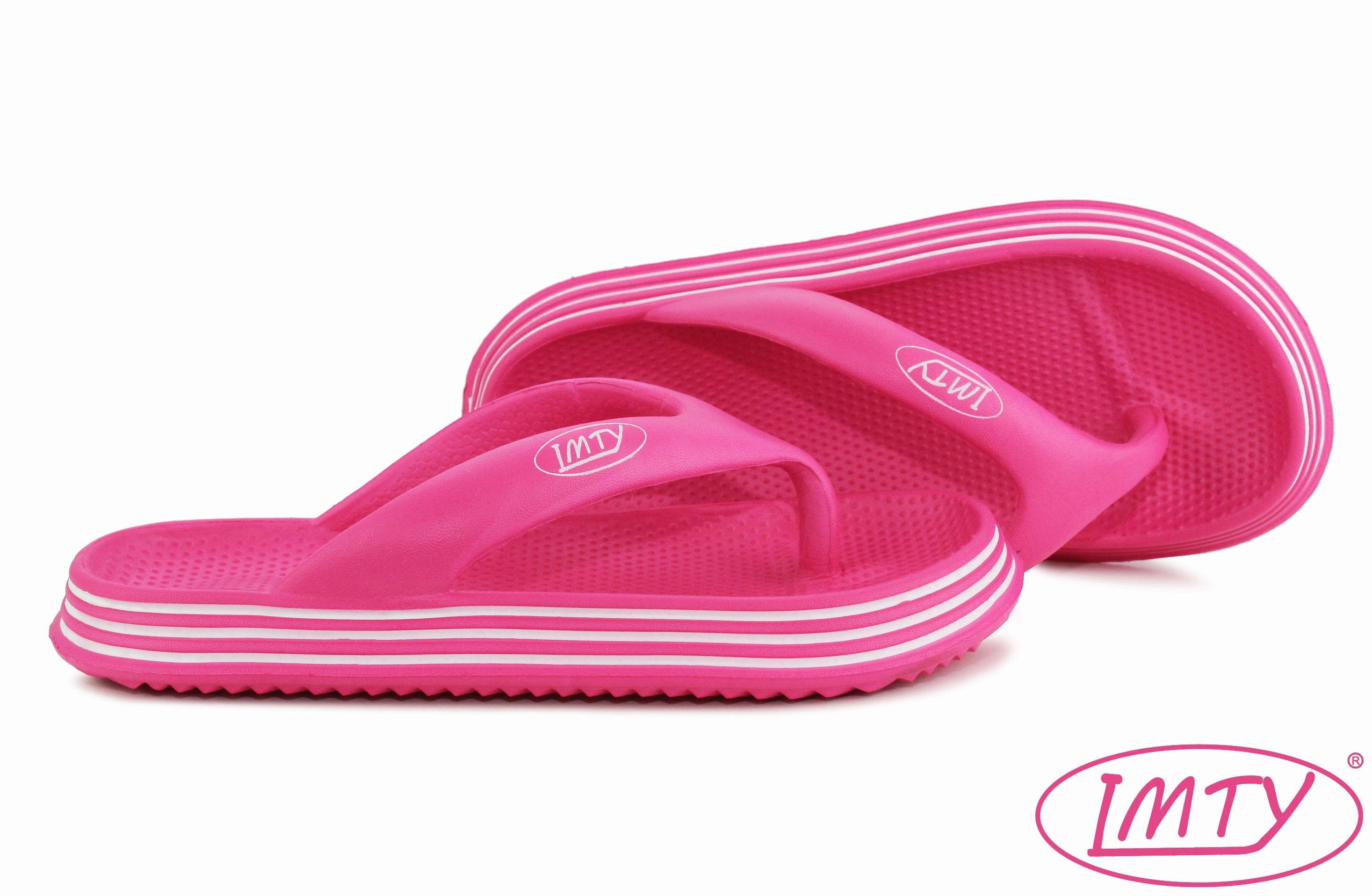 Best Plastic Flip Flops RIVER Kids EVA Slide Flip Flops in Fuchsia