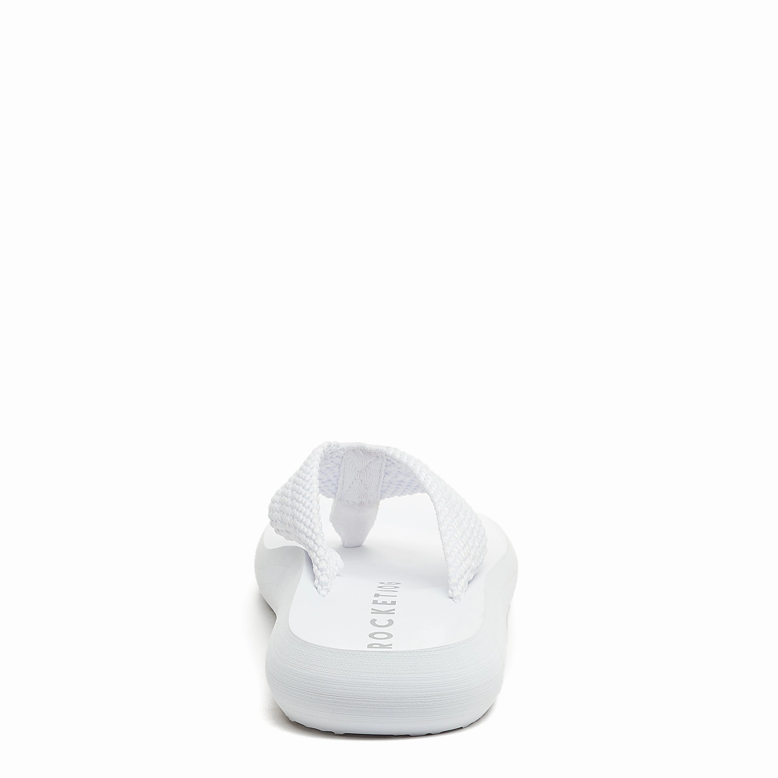 Sunset White Webbing Flip-Flops Flip Flops Drawing