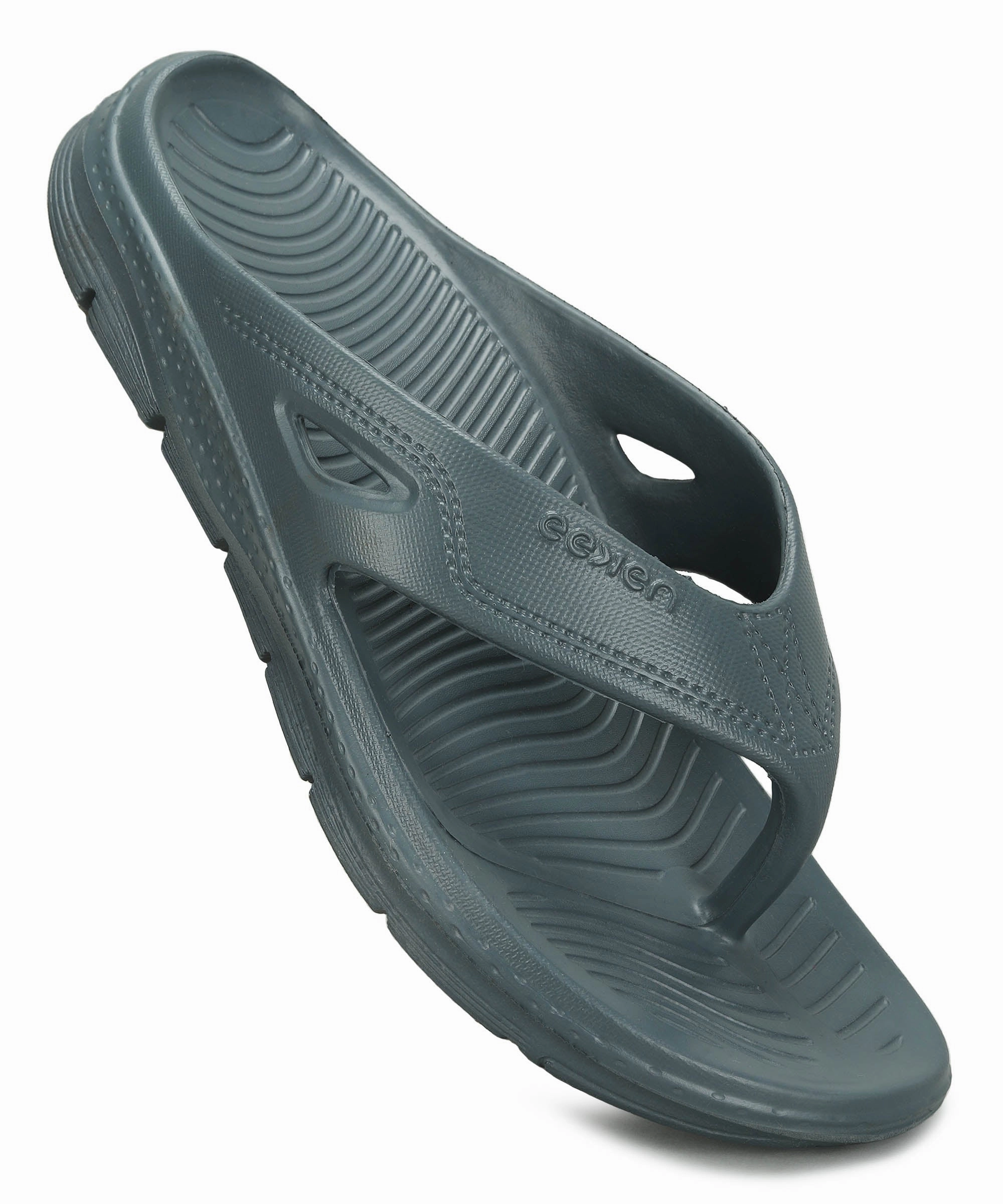 Paragon Men's Lightweight & Light Grey Flip Flops for Everyday Use Flip Flops For Large Feet