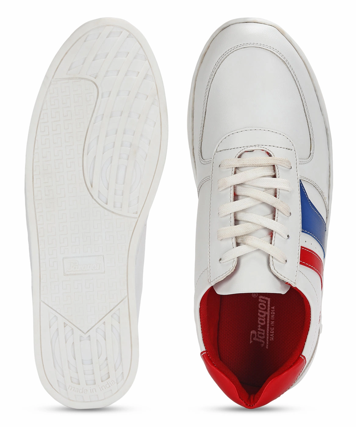 Paragon K1029G Men Casual Shoes | Stylish Walking Outdoor Shoes for Everyday Wear | Smart & Trendy Design  | Comfortable Cushioned Soles White Orthopedic Walking Shoes