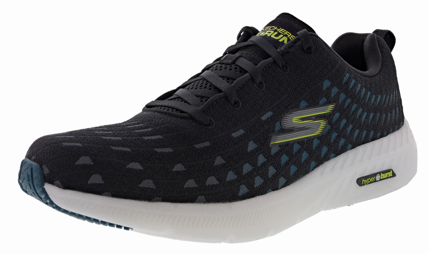 Walking Co Shoes Skechers Men's Go Run Hyper Burst Solar View Performance Running Shoes