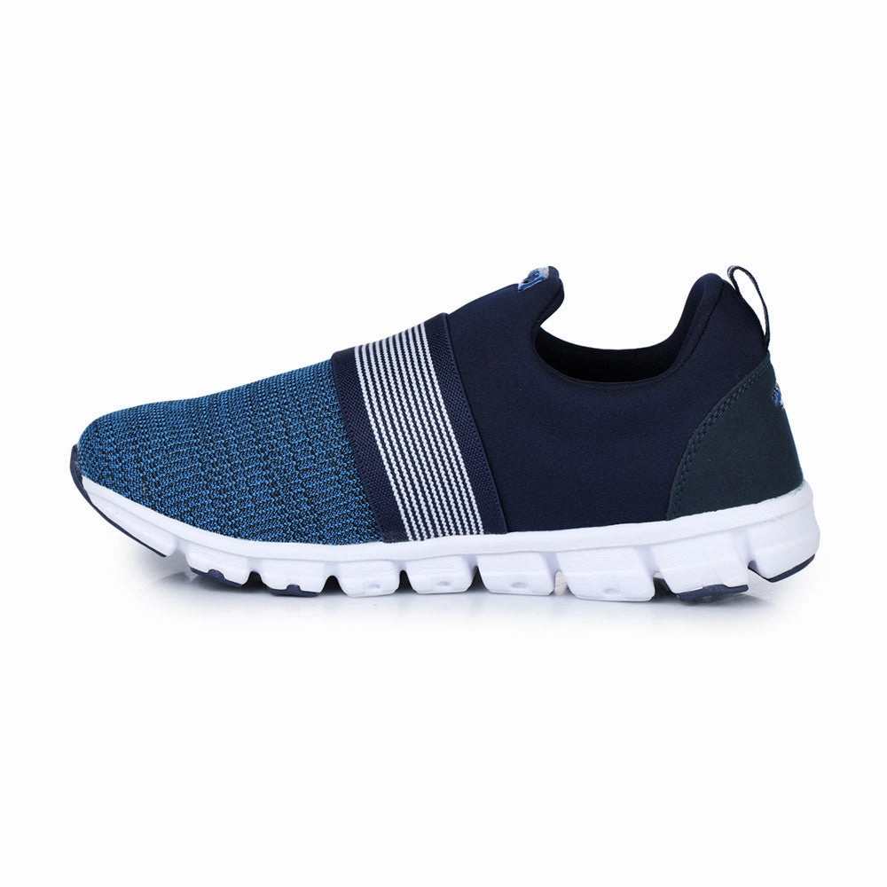 Force 10 Sports Blue Slip-on Walking Shoes For Men FLEXPRO-15 By Liberty Vs Running