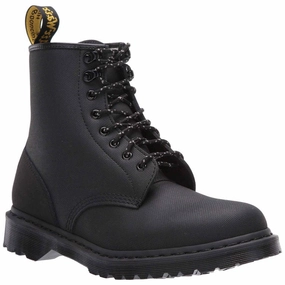 Dr. Martens 1460 Nubuck Lamper Leather Unisex Ankle Boots Tanker Combat Boots
