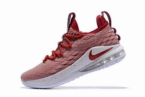 Nike Lebron XV 15 Low EP Team Red Men Shoes Sale Size US7,8,8.5,9,10,11,12 Nike Lego Shoes