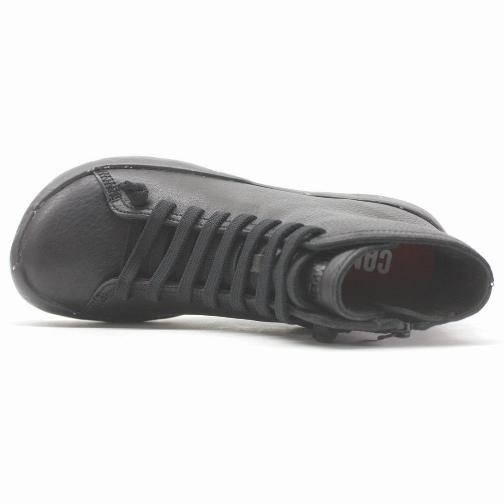 Ankle Boots With Sparkle Camper Peu Stadium Calfskin Leather Men's Ankle Boots