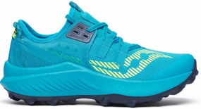 Saucony Endorphin Rift Womens Trail Running Shoes - Blue Proof Trail Shoes