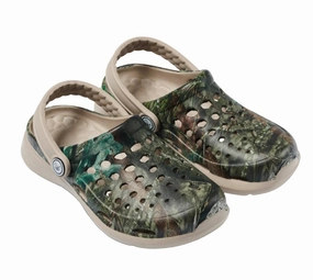Joybees Boys Active Clog - Mossy Oak Graphic Golden Goose Clogs