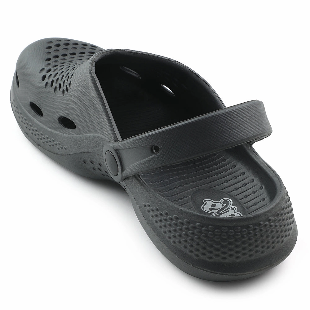 A-HA Grey Slingback Clogs For Men GMF-02E By Liberty Closed Toe Flat Sandals