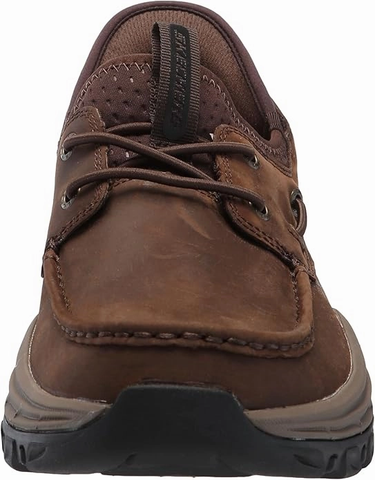 Skechers USA Men's Knowlson-Shore Thing Hands Free Slip-in Moccasin Hiking Shoes Like Sneakers
