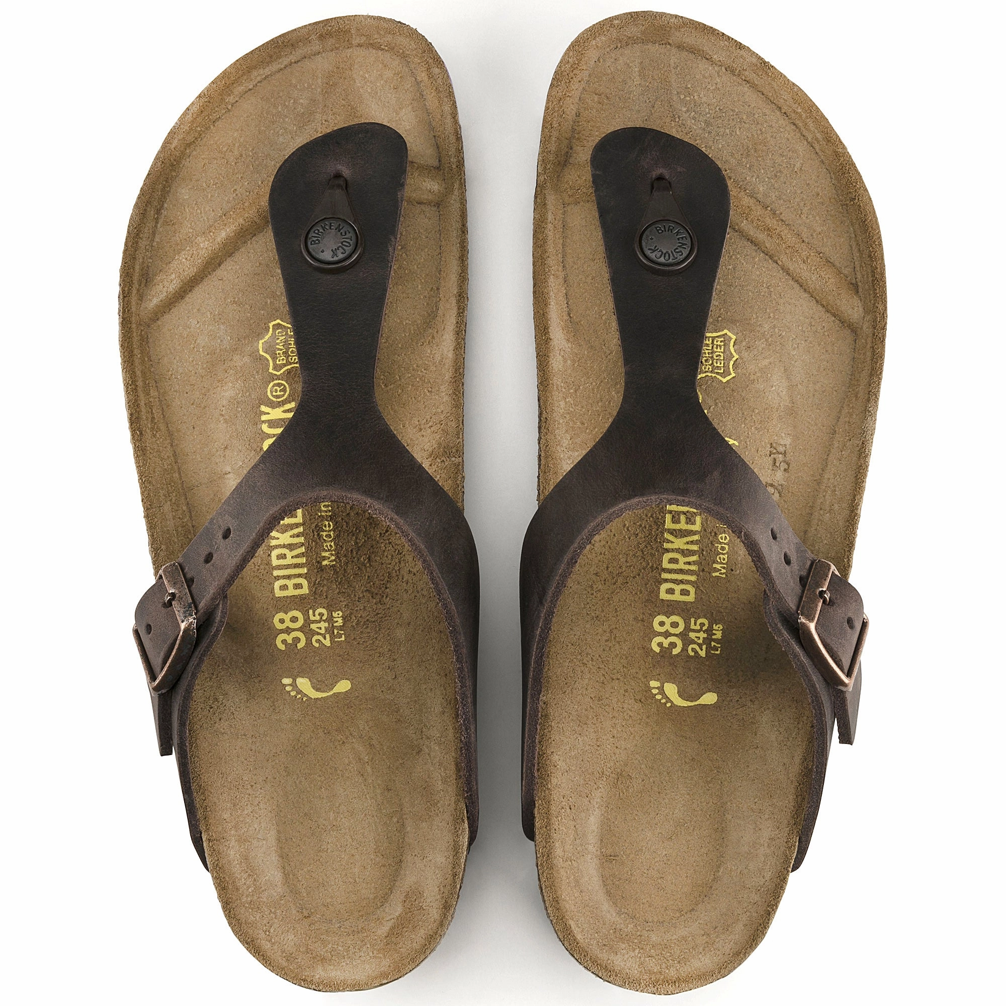 Birkenstock Gizeh NU Oiled Habana R 743831 Cat Sandals