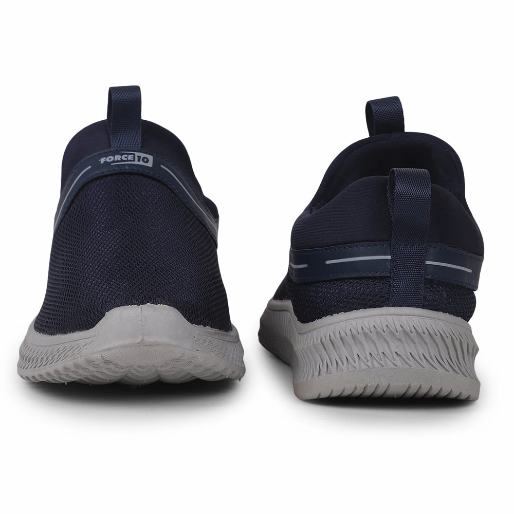 Force 10 By Liberty Men OSCAR-8E N.Blue Sports Non Lacing Shoes Old People Walking Shoes