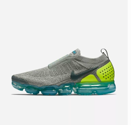 Nike Style Shoes Nike Air Vapormax Moc 2 &quot;Neo Turquoise&quot; Shoes Sneakers Men Sale Size US 7, 8, 8.5, 9, 10, 11