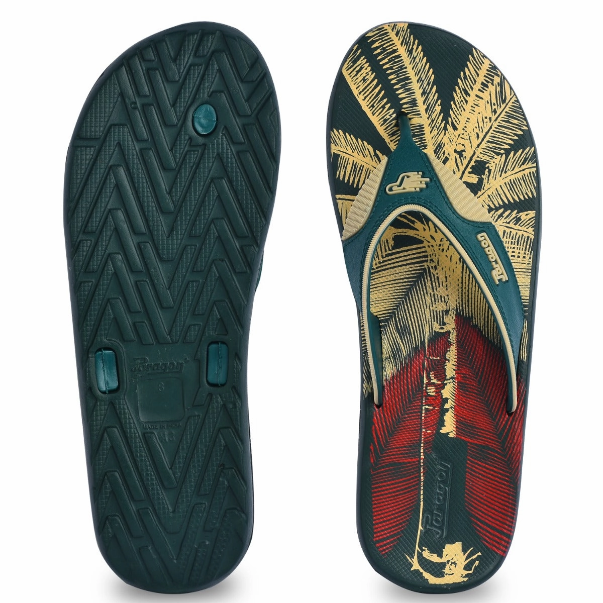 Flip Flops In Paris Paragon EVK3411G Men Stylish Lightweight Flipflops | Casual & Comfortable Daily-wear Slippers for Indoor & Outdoor | For Everyday Use