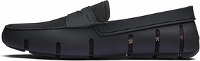 SWIMS Men's Penny Loafers Slip-On Moccasins Classic Boat/Deck Shoes for Men Hiking Shoes Banff